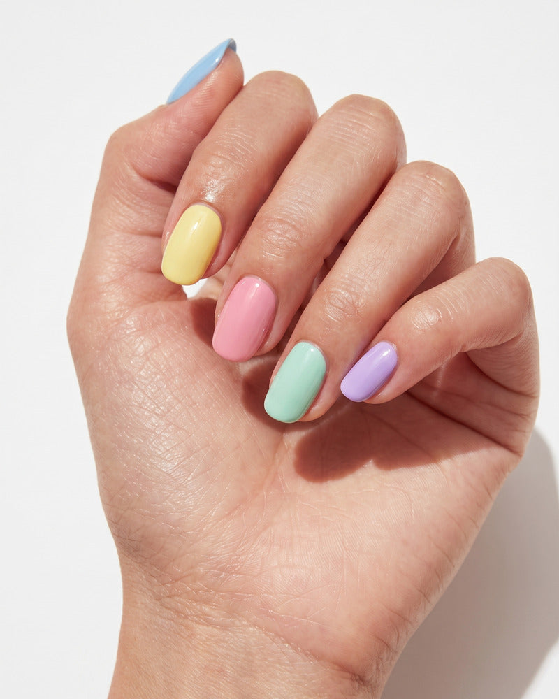 Arc-en-ciel pastel