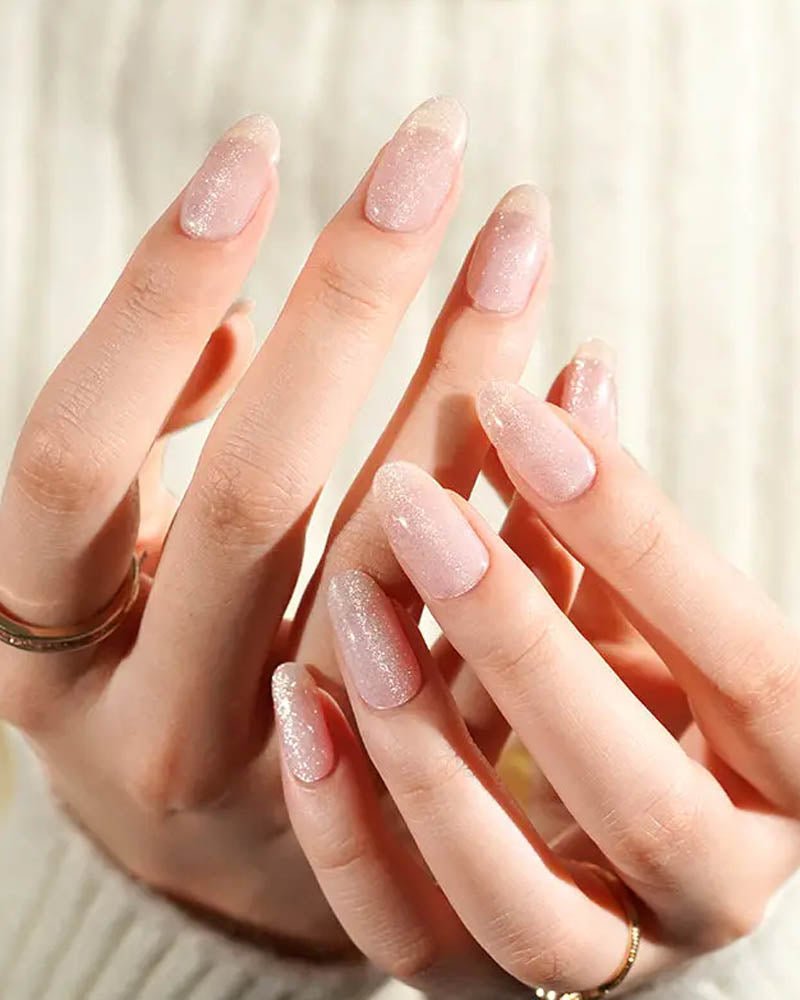 Cat eye pink boomer - Gleessy