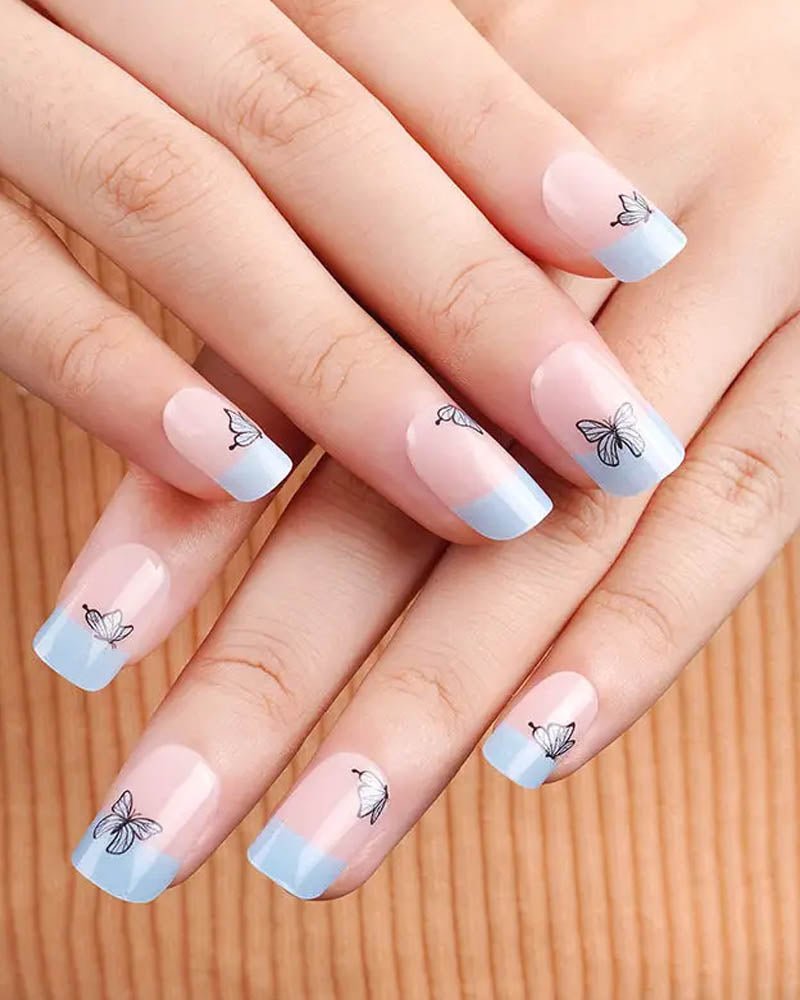 French bleu papillon - Gleessy