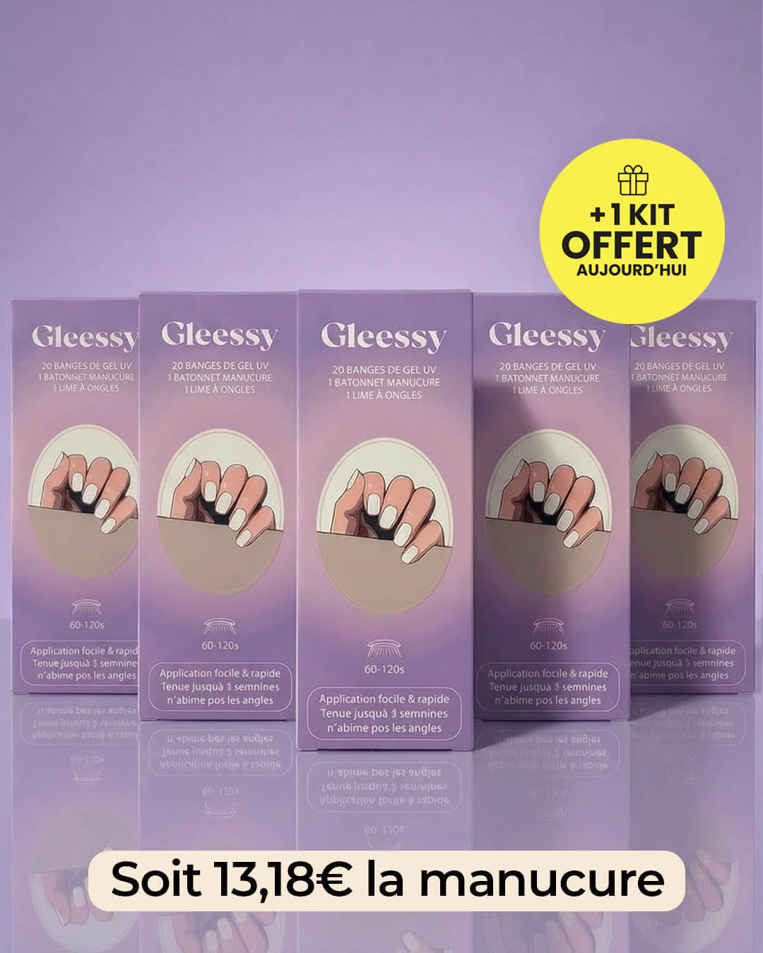 Pack Recharge 5 Gleessy - 1 kit offert
