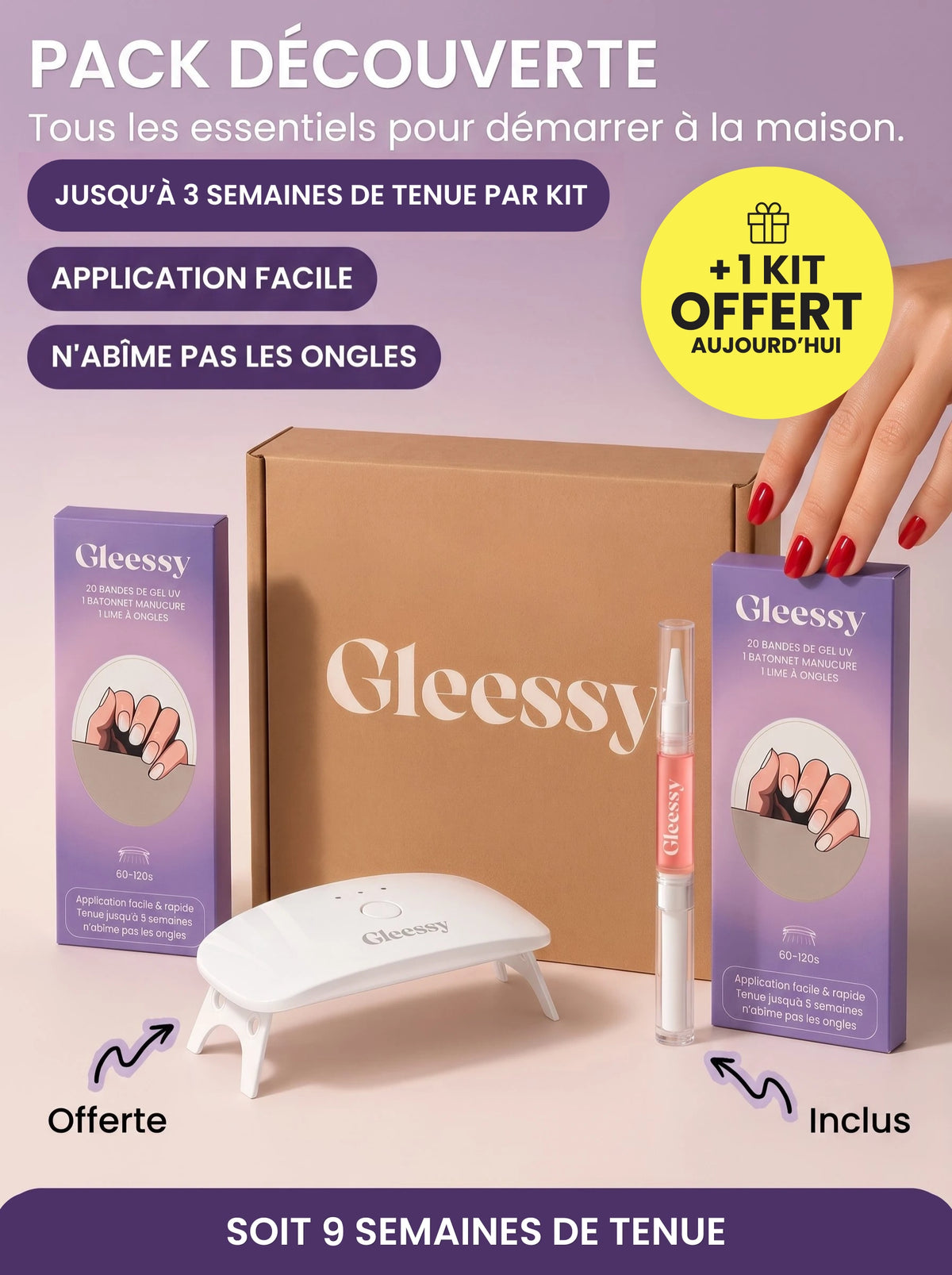 Pack Découverte Gleessy - 1 kit offert