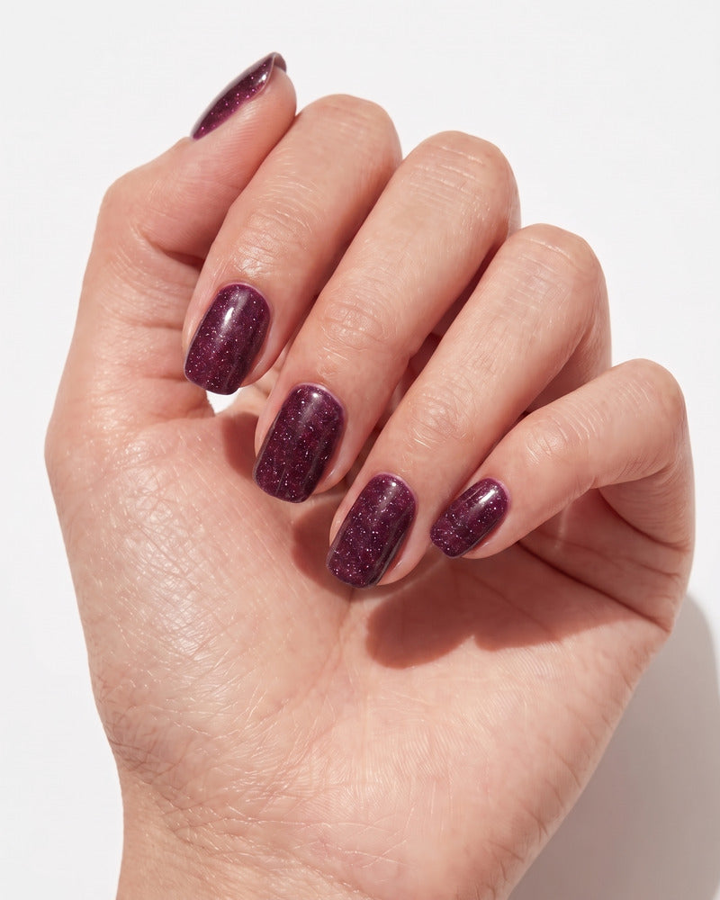 Cat eye Aubergine