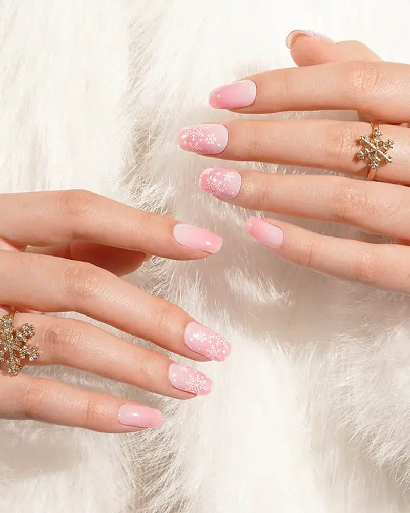Pink Snowfall - Gleessy