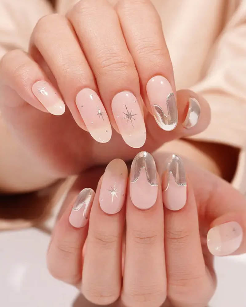 Silver galaxy